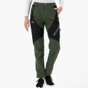 Outdoor Sports Women's Pants - Water/Wind proof Hiking Fleece Lined